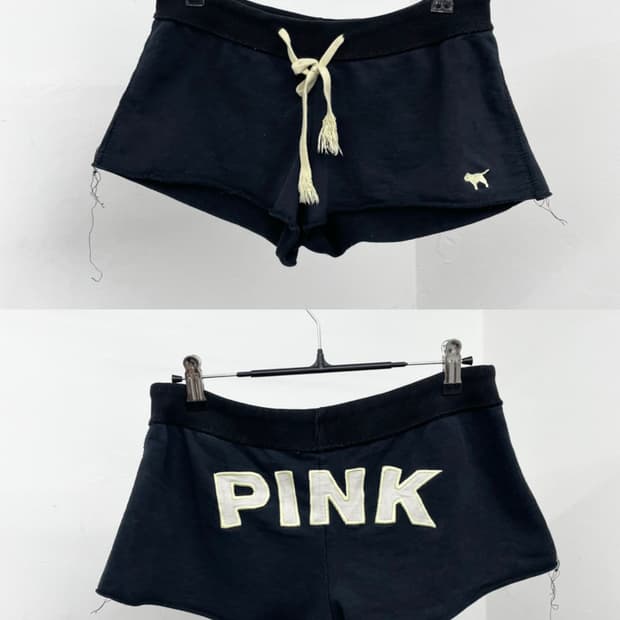 PINK 갸루 로고 숏츠