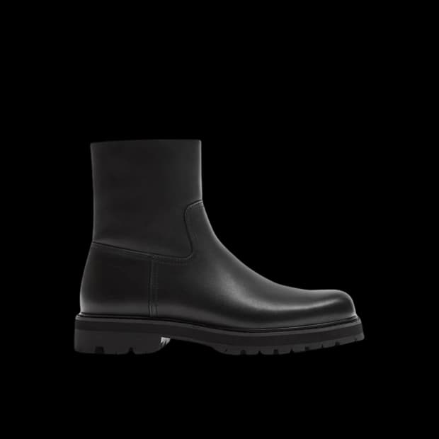 [43]자라 스튜디오니콜슨 레더 부츠 블랙