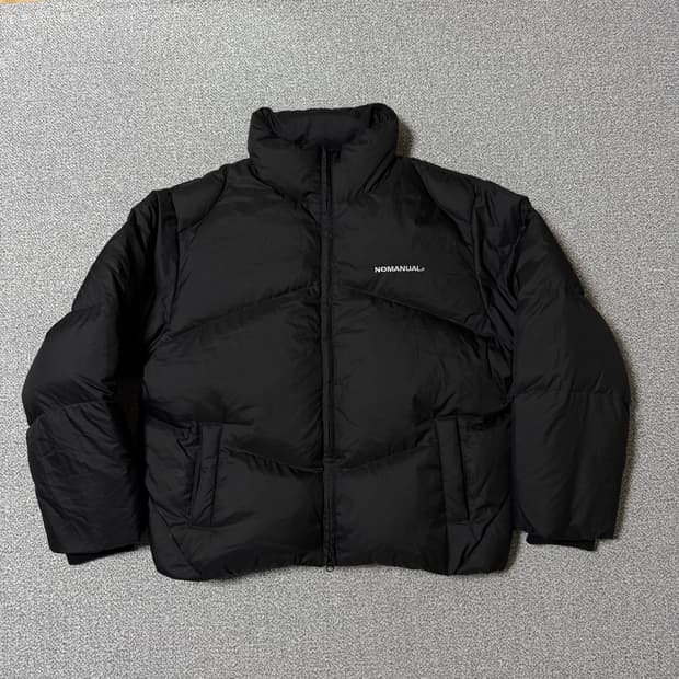 [정가 24만원] 노메뉴얼 패딩 M