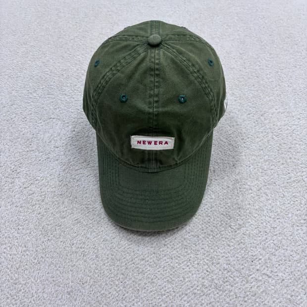 F 뉴에라 워시드 덕 캔버스 볼캡 0401E