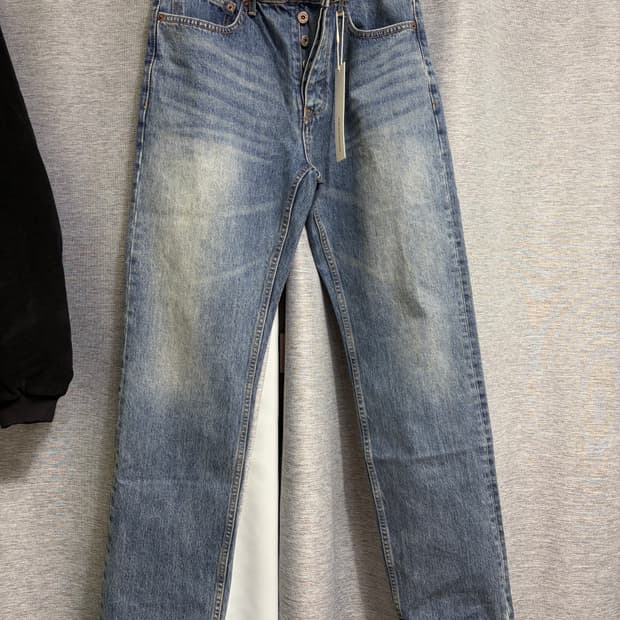 LOST STRAIGHT DENIM PANTS INDIGO (M)