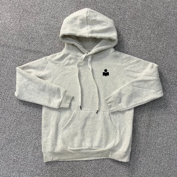 36 고급 책 로고 기모 후드티 0305J