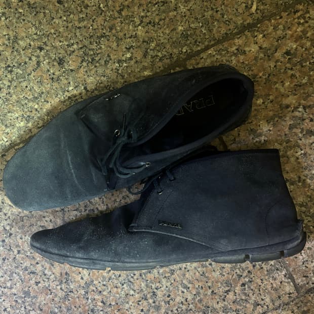 프라다 처커부츠 7.5사이즈