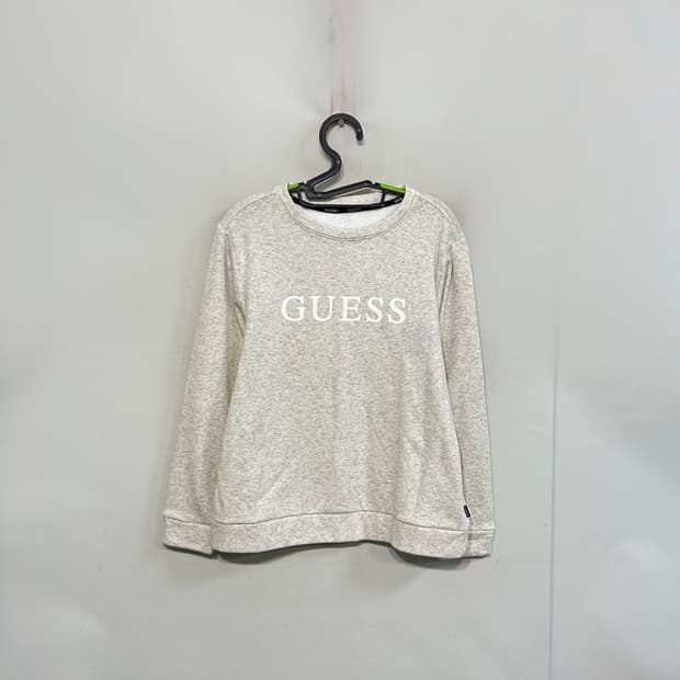 게스 여성 기모 맨투맨 95