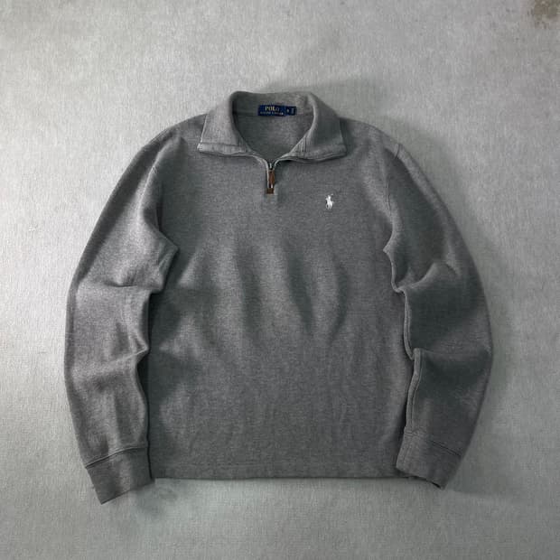 95 폴로랄프로렌 반집업 코튼 니트