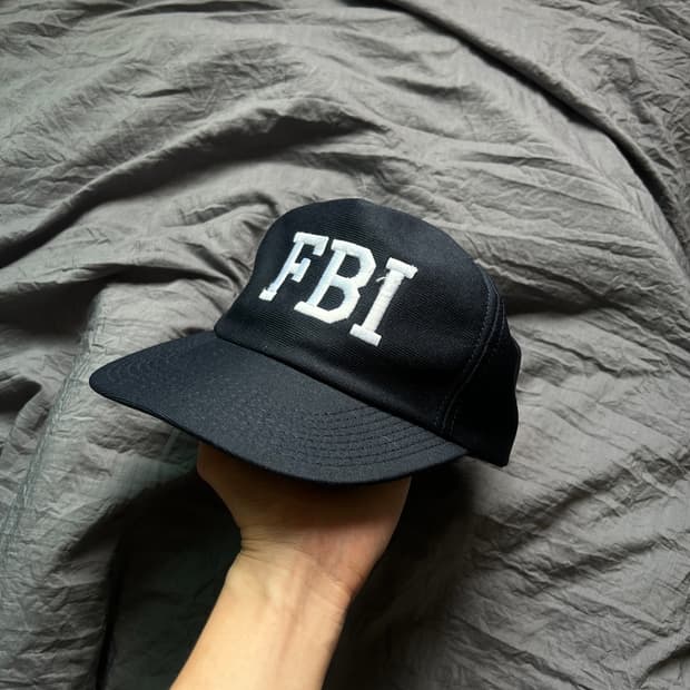 FBI 빈티지 볼캡