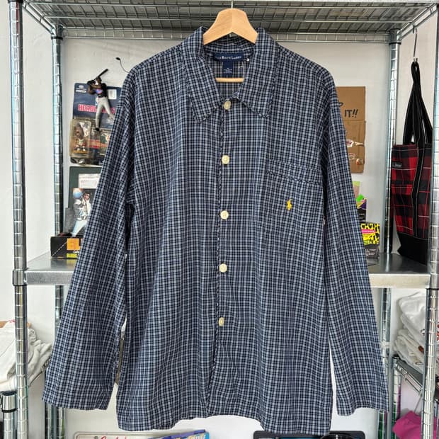 PRL Check Sleep Shirt