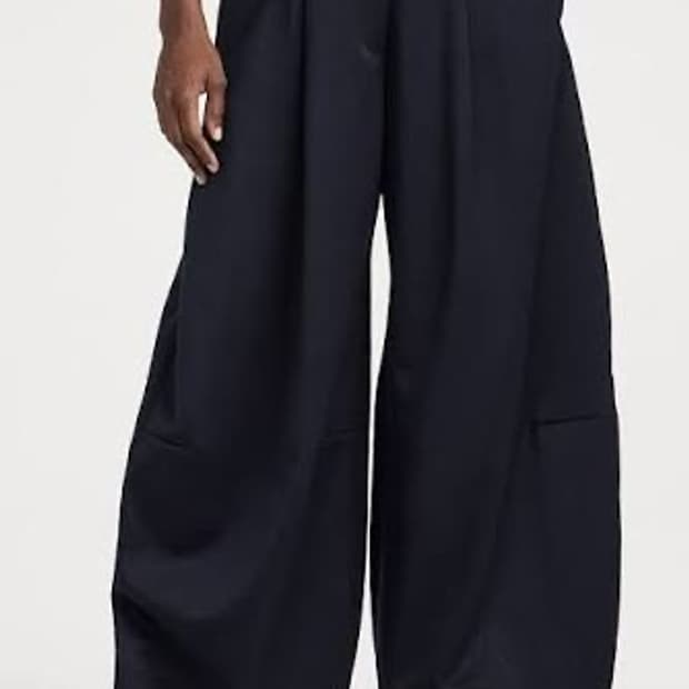 (L) 시몬로샤 23fw 울 와이드 팬츠