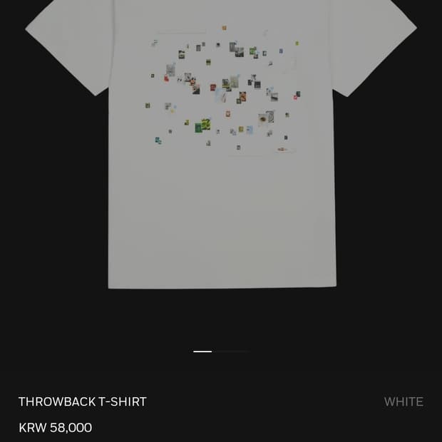 Throwback t-shirt 2-1 사이즈교환