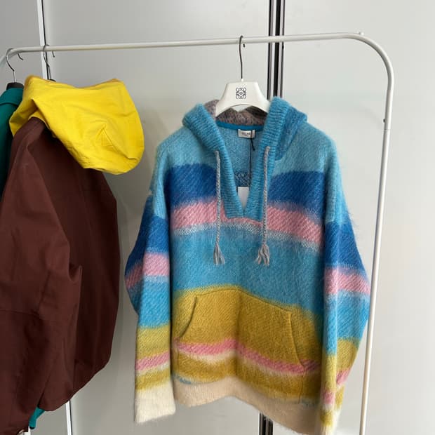 셀린느 모헤어 니트 풀오버