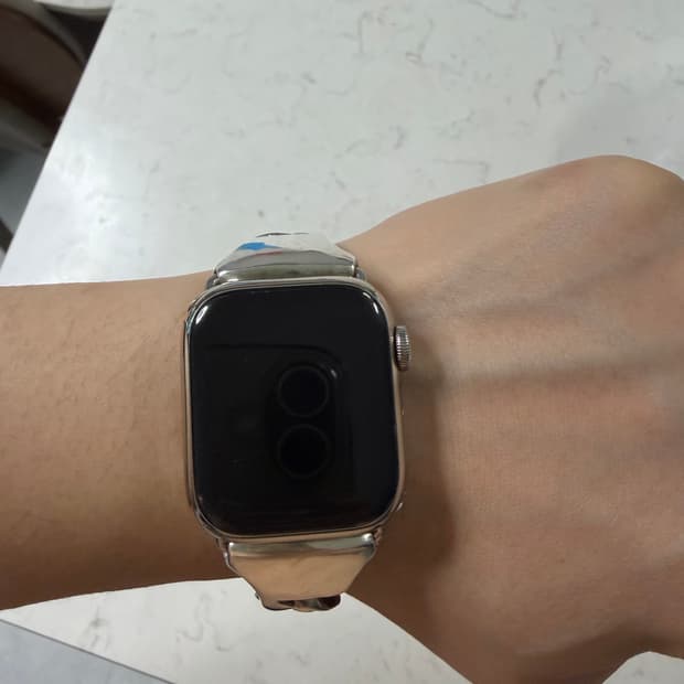 애플워치 925 실버 체인 스트랩