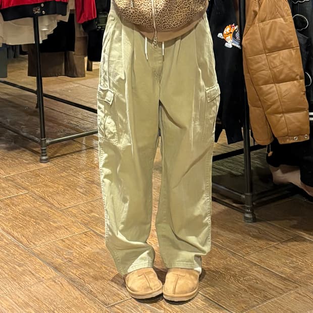 [HI] VTG 카고 팬츠 베이지