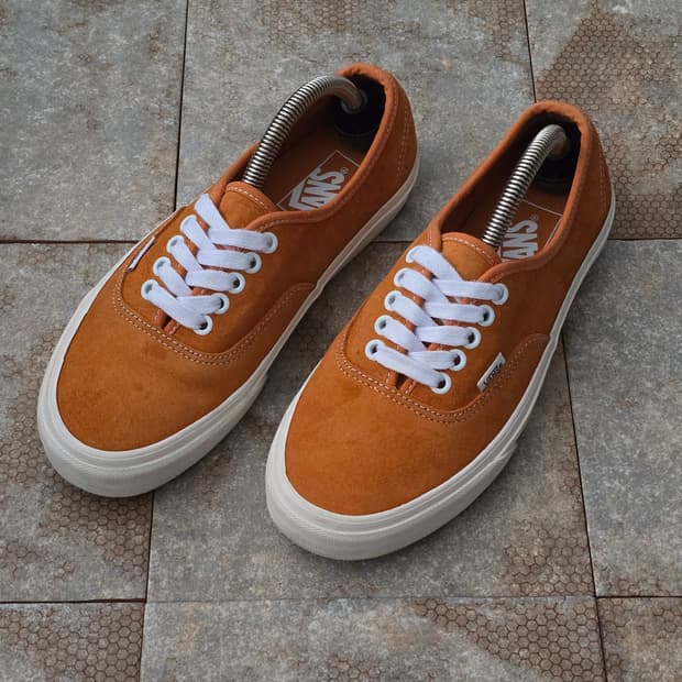 (245)반스 어센틱 피그 스웨이드 오렌지