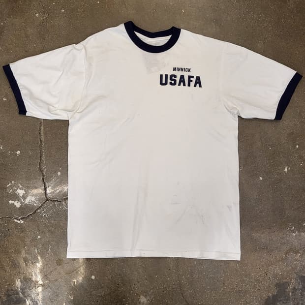 미닉 USAFA 틴져 반팔 링거 티셔츠