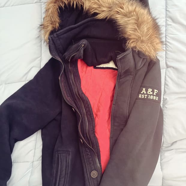 아베크롬비 퍼후드집업