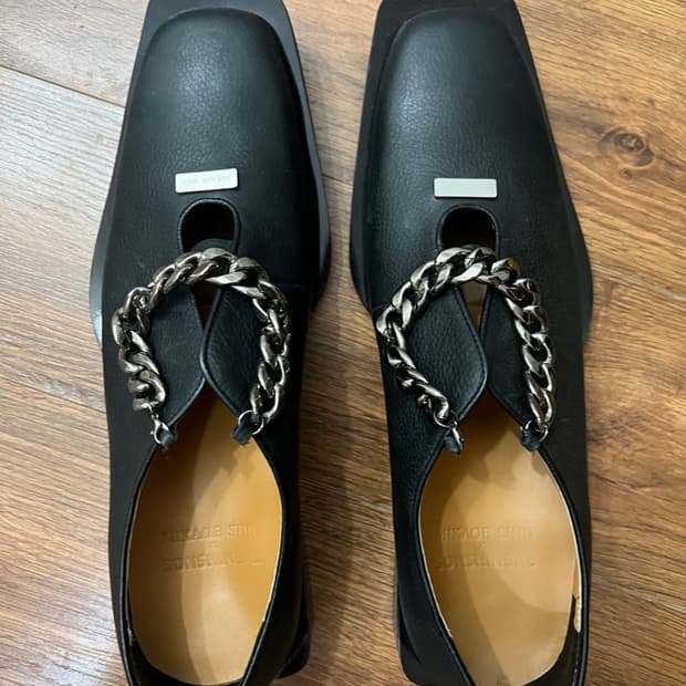 손신발 X 미카게 신 뮬 로퍼 더비 부츠