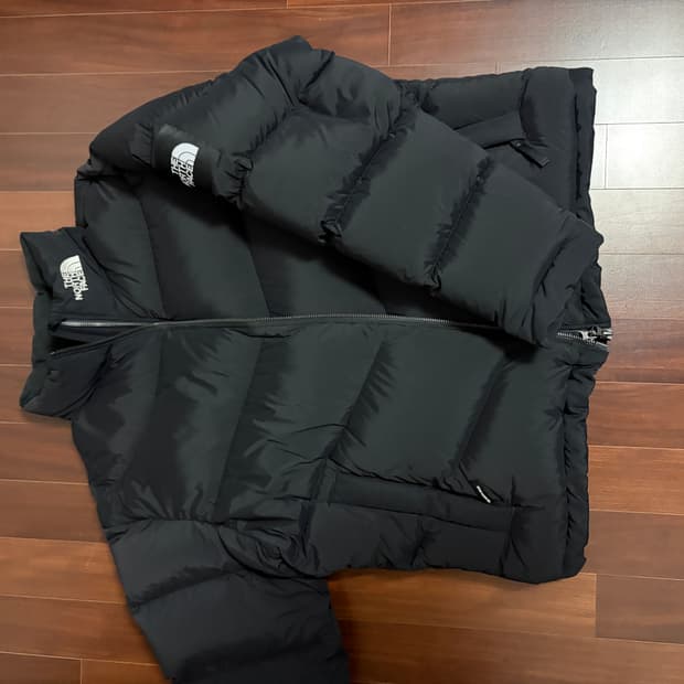 노스페이스 슈퍼플렉스 블랙 패딩