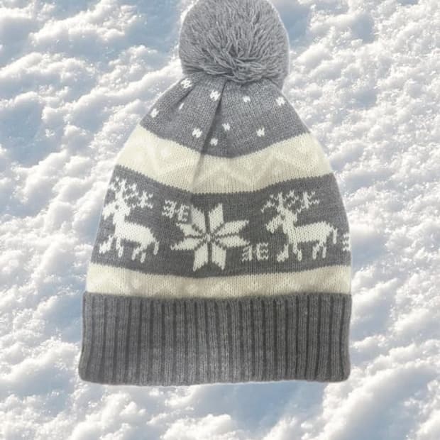 방울비니 그레이 