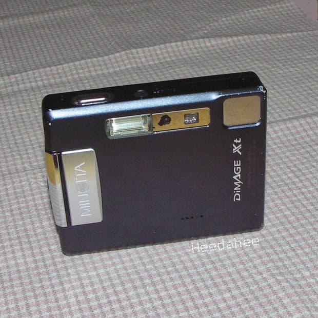 레어) 미놀타 DiMAGE Xt 작례⭕️ | 초슬림 바디 | 필름톤