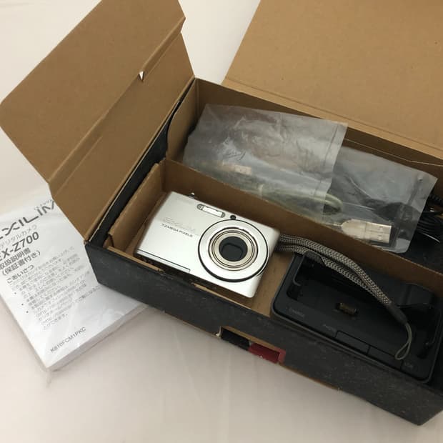 (박스셋) 카시오 엑슬림 exilim EX-Z700 빈티지 디카 카메라