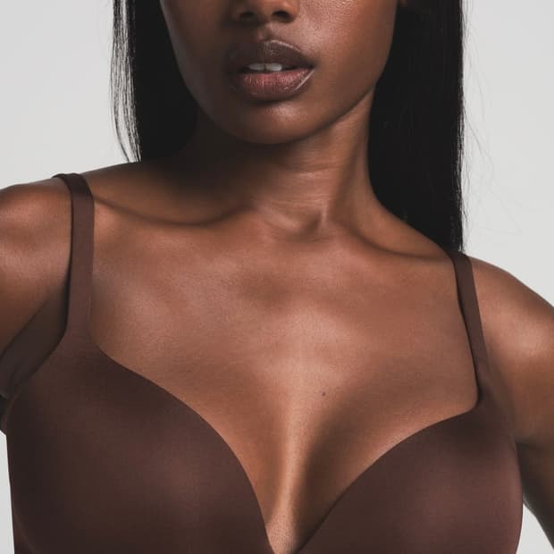 skims teardrop push-up bra 32DD