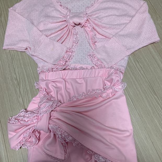 mars sugar gloss 마즈 슈가글로즈 볼레로 치마 세트 갸루