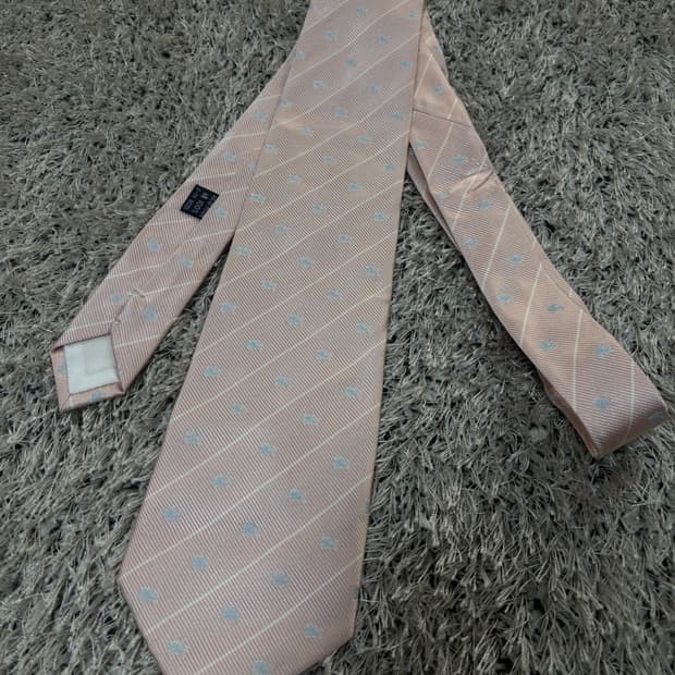 일제 버버리 넥타이