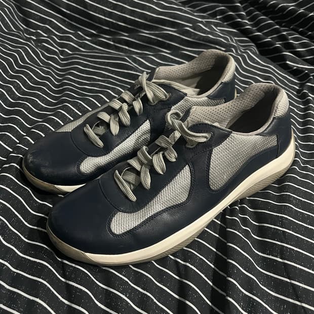 프라다 아메리카컵 네이비 빈티지 UK9 280-285