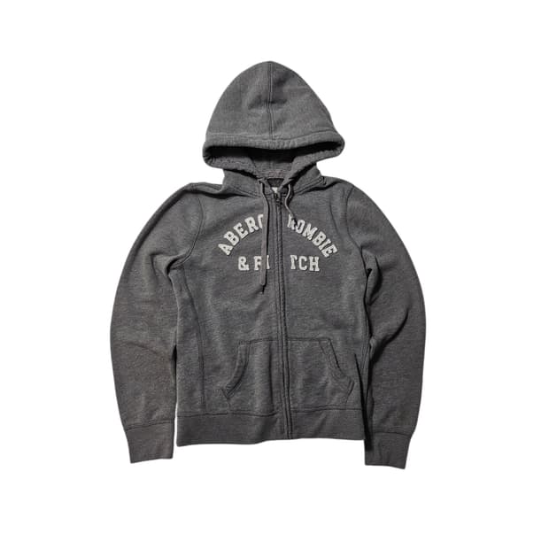 아베크롬비 아치로고 딱붙핏 L 후드집업