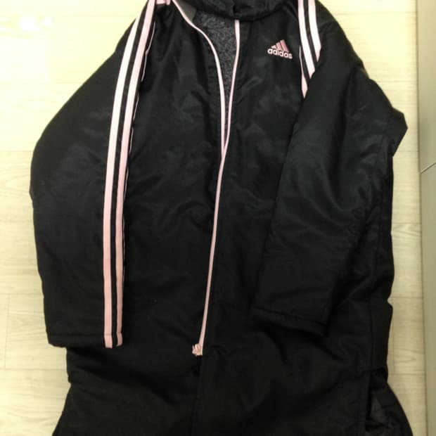 아디다스 검핑 돕바 롱패딩 롱바람막이