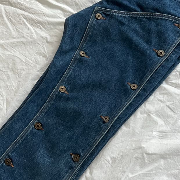 와이프로젝트 클래식 패널 데님진