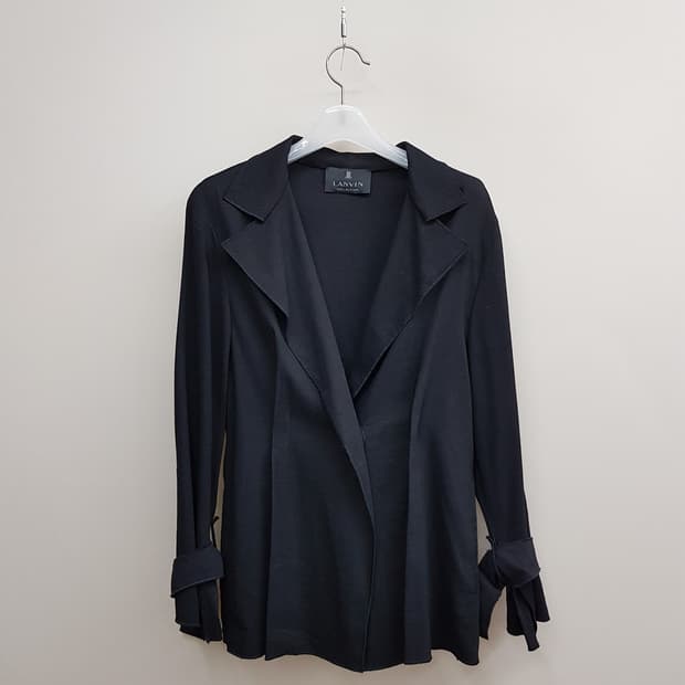 한섬 랑방 린넨 블렌드 드레이프 자켓 82-94-160사이즈