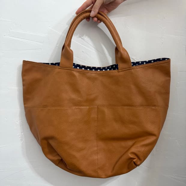 camel leather bag