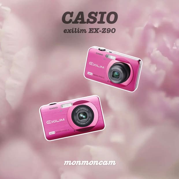 카시오 엑슬림 ex-z90 Casio exilim 핑크 디카
