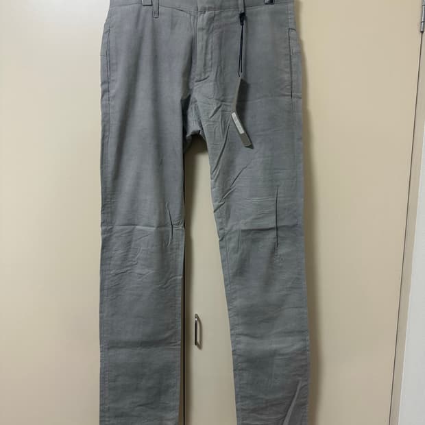 [46] poeme Bohemian pants Light Grey
