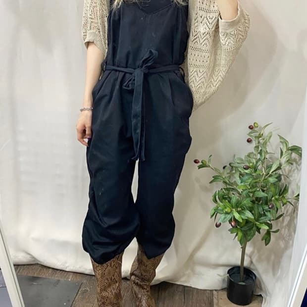 빈티지 점프수트