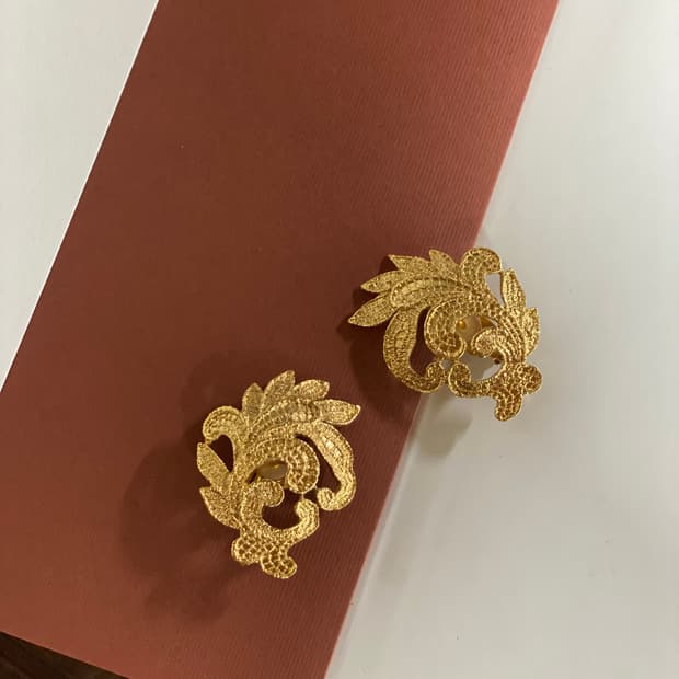 빈티지 입생로랑 ysl 로고 귀걸이 귀찌