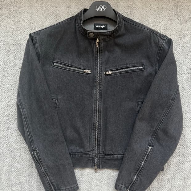 랭글러 웨스턴 크롭 데님자켓 L