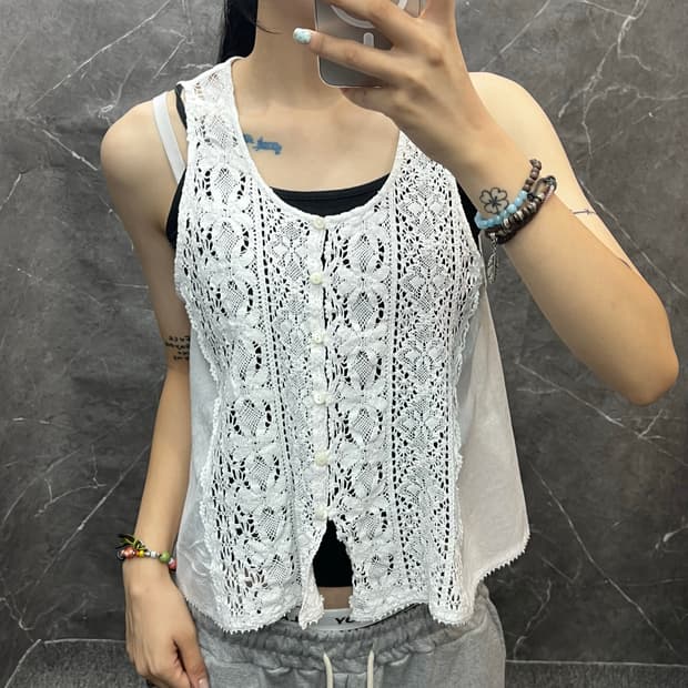 Vintage 블라우스 s426