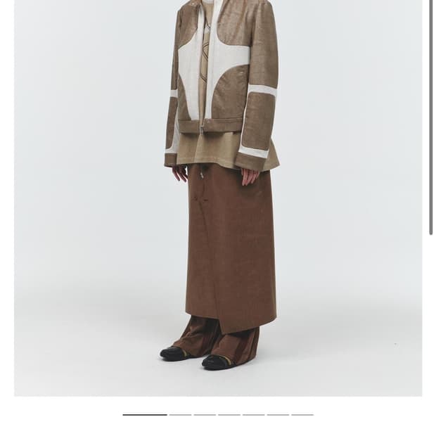 오들리워크샵 레더 쿼드 자켓