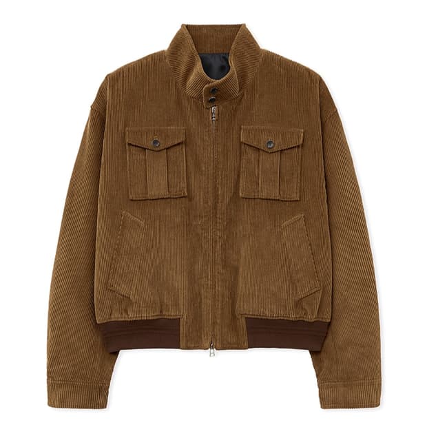 [m] 인템포무드 intempomood 코듀로이 해링턴 자켓