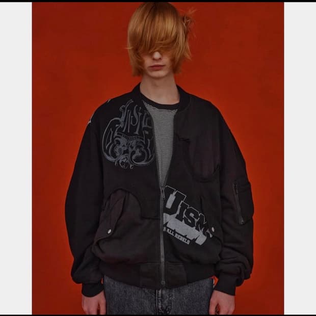 언더커버 리버시블 봄버