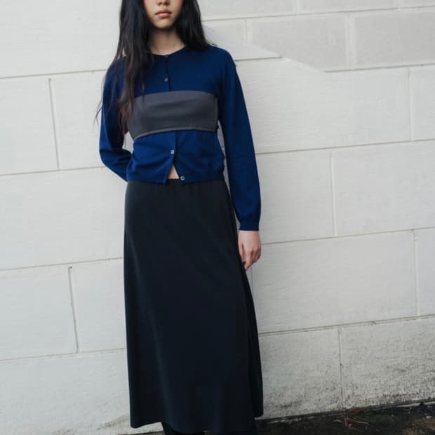 모노하 레이어드 치마 바지