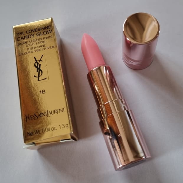 입생로랑 캔디 글로우 립밤 핑크 1b 1.3g 미니사이즈