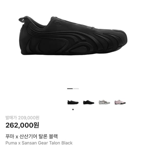 산산기어 X Puma Talon 255cm