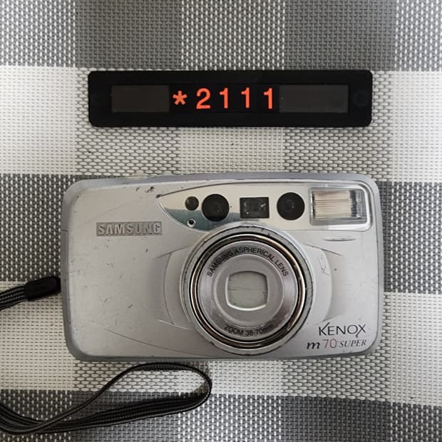 삼성 캐녹스 m 70 슈퍼 필름카메라