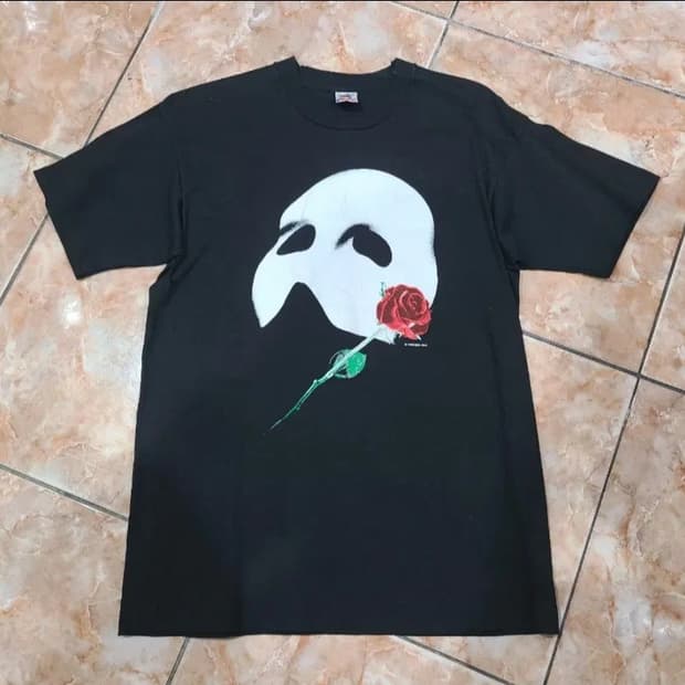 프룻오브더룸 1986 오페라의유령 빈티지티셔츠
