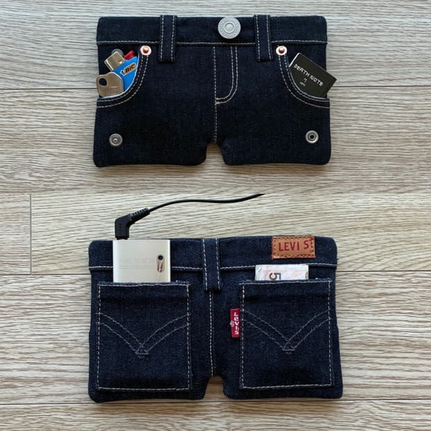 Levi's 502 demin Remake wallet