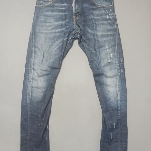 [34] 디스퀘어드2 녹워싱 M 부블레진 청바지