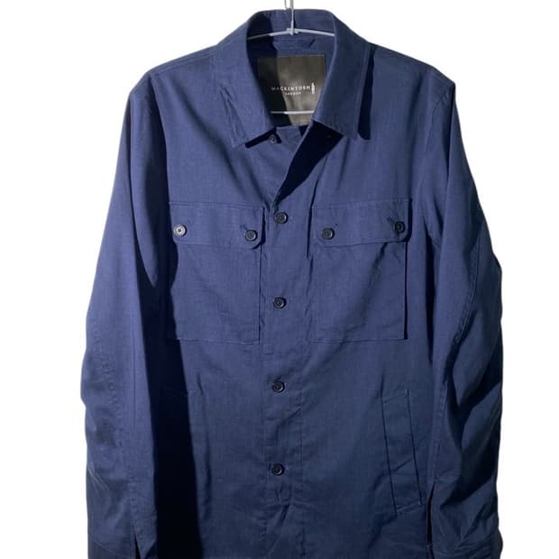 매킨토시 폴리 린넨 자켓